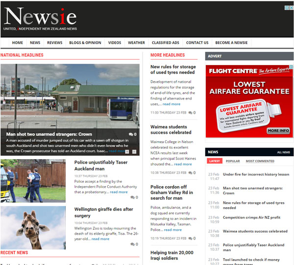 New national news website launched