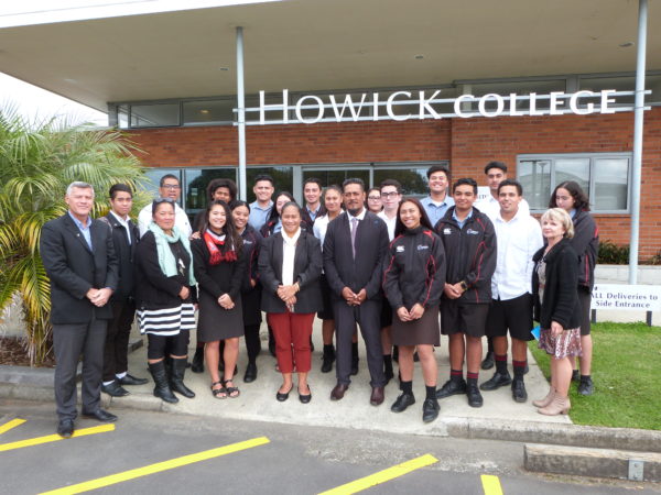 Niue principal inspired after visit to college