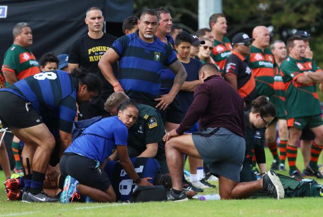 World Masters rugby player has surgery