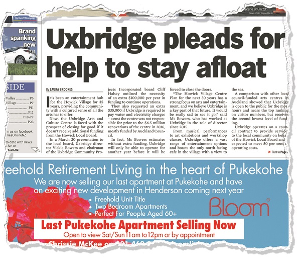 Board throws Uxbridge $35,000 lifeline