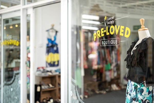 Cancer Society Pre-loved Boutique celebrates its second birthday