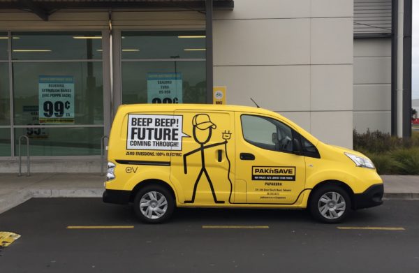 PAK’nSAVE Botany first to see electric vans