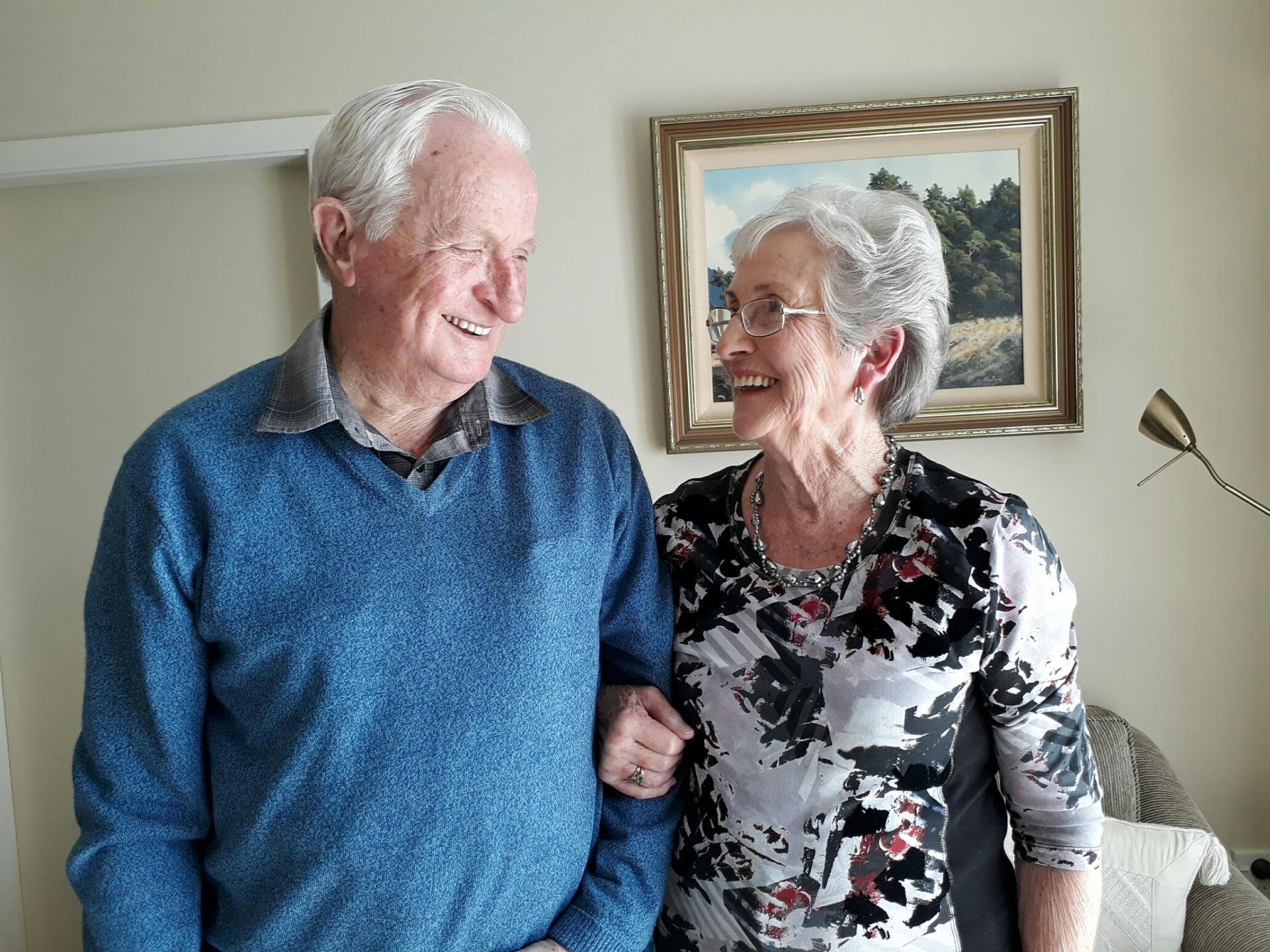 Frank and Ailsa to celebrate  60 years of togetherness