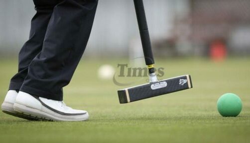 Big day at golf croquet