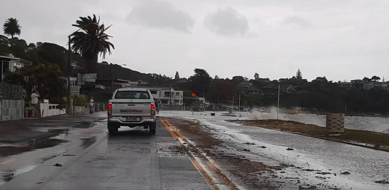 Watch: Flooding at Maraetai