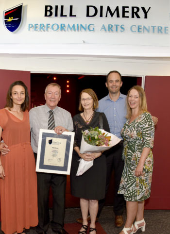 Refurbished theatre dedicated to former principal