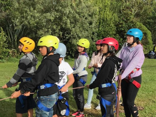Adjusting to camp life in the Waikato