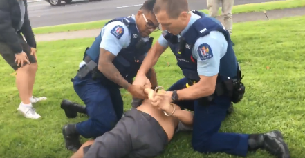 Cop allegedly punched teen during arrest