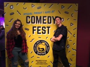 Local students perform at comedy fest