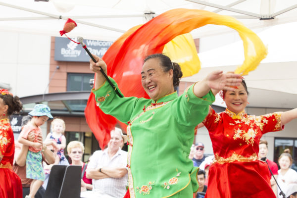 Festival celebrating full moon and cultural diversity