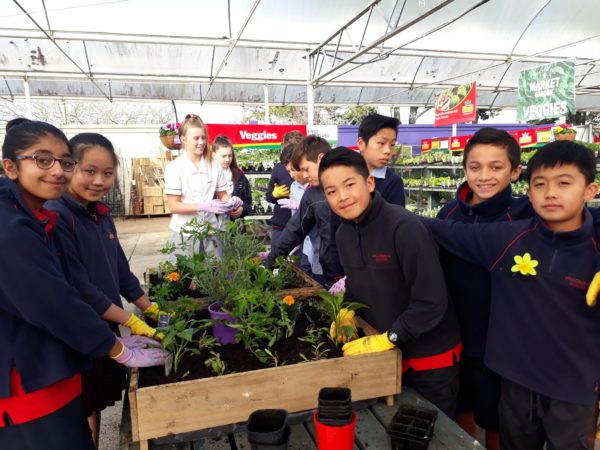 Students dig deep to reap fruits of labour
