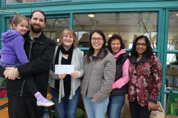 Local enviro kindy awarded Auckland Airport staff grant