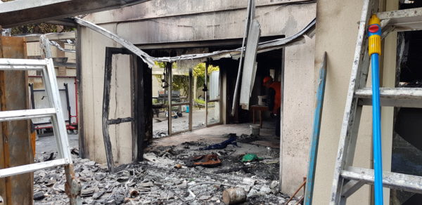 Flatmate: ‘Nutter’ set own room alight