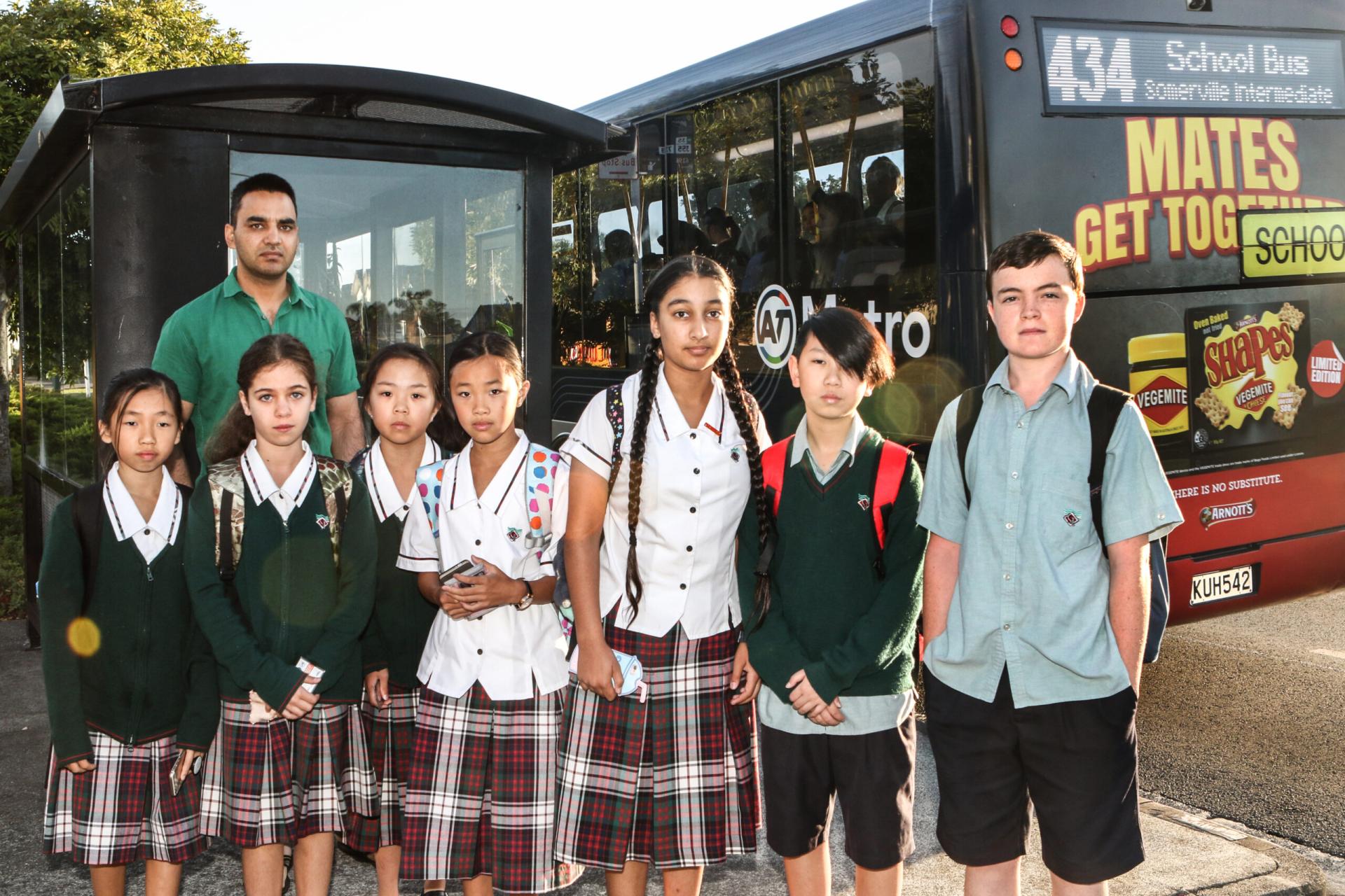 Students left behind as bus overcrowding continues