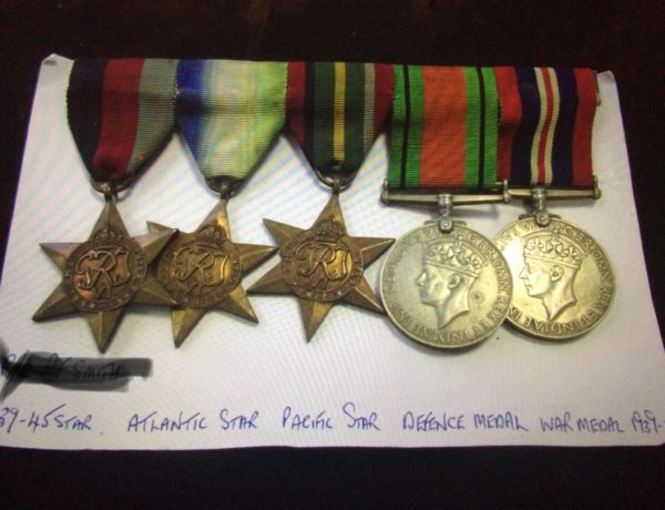 War medals stolen