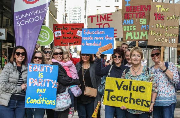 Teachers take strike action