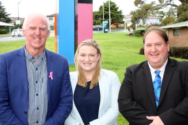 Team running in Pakuranga subdivision at local elections
