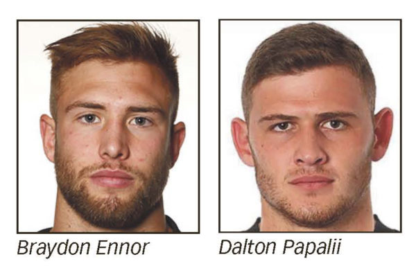 Two named in All Blacks