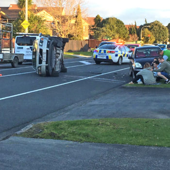 Another crash on Aviemore Drive