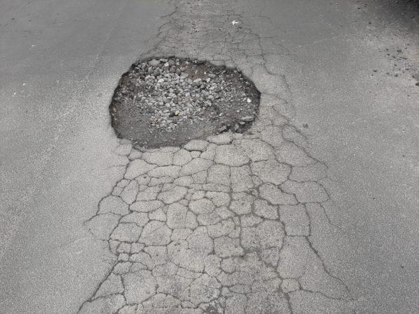 Holey Moley! Botany car park becoming safety risk