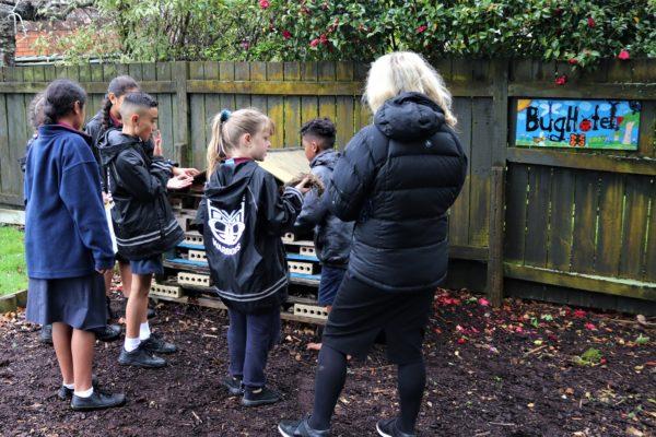 Anchorage Park School eco warriors hard at work