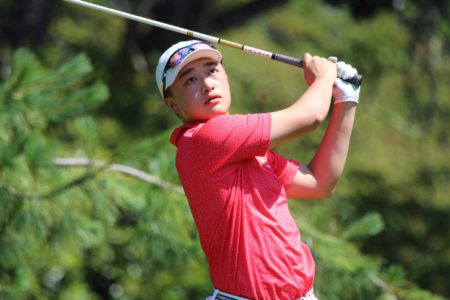 Tee-Riffic! : Zheng pursues his golf dream in the USA