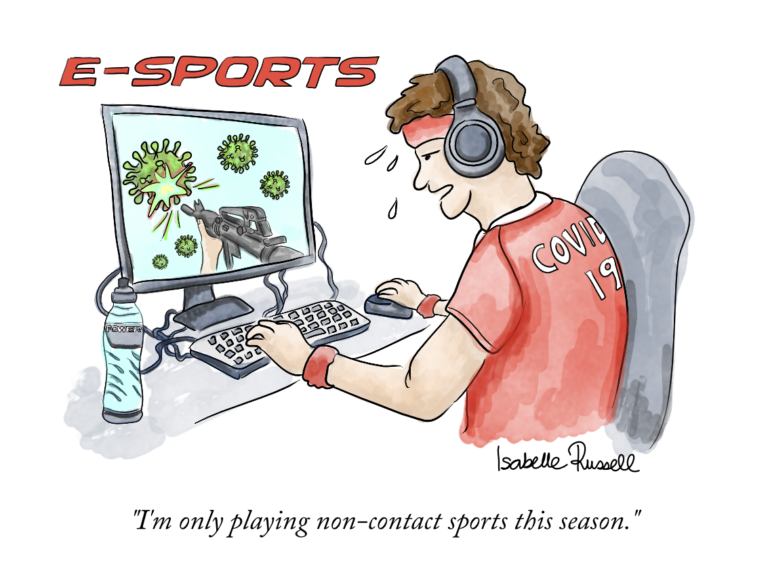 Cartoon: E-sports featured