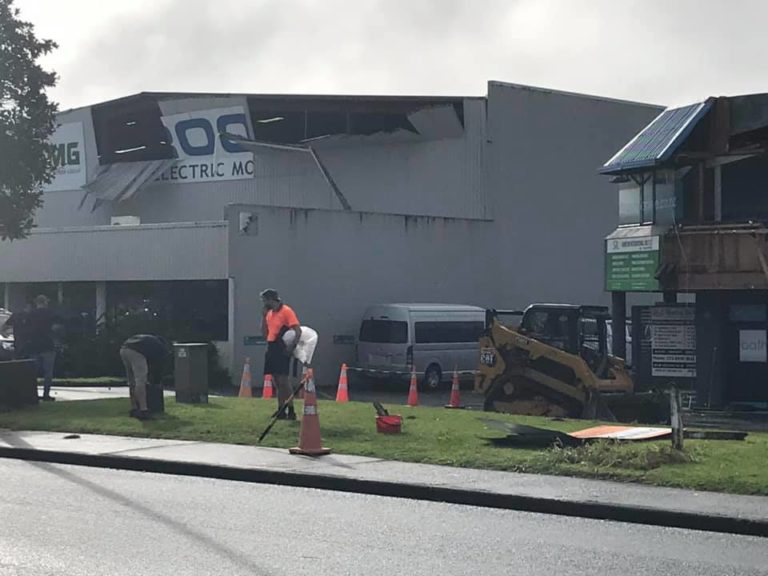 Tornado whips through East Tamaki