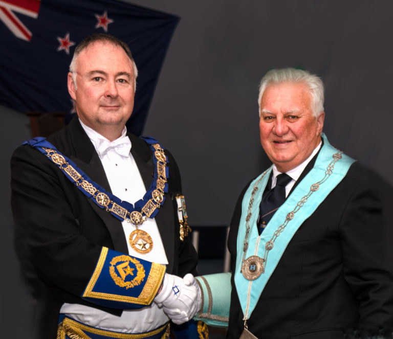 Howick Masonic Lodge has new Master-Kerry Otto elected