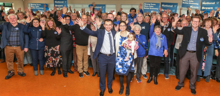 Huge turnout at Brown’s campaign launch