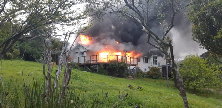 Person dies in east Auckland house fire