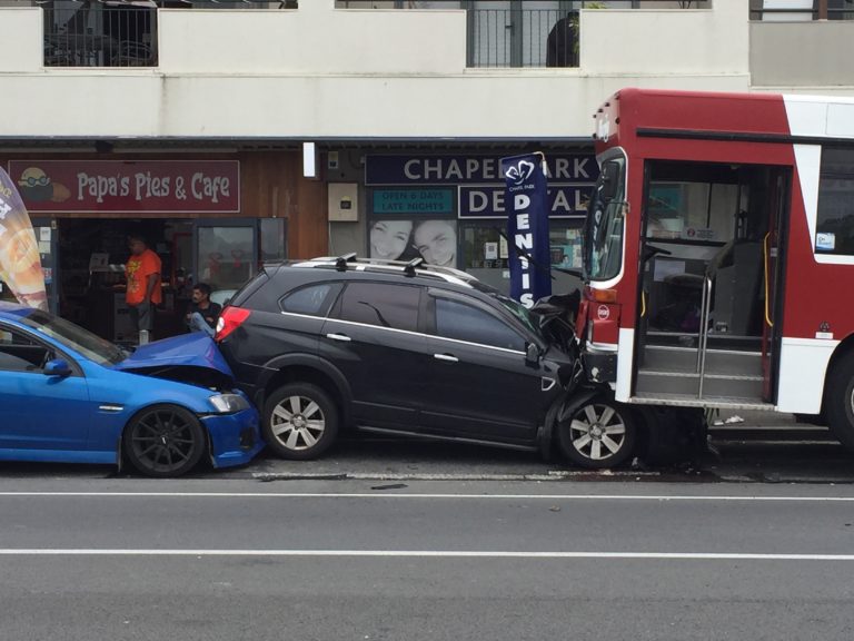 School bus driver injured in crash