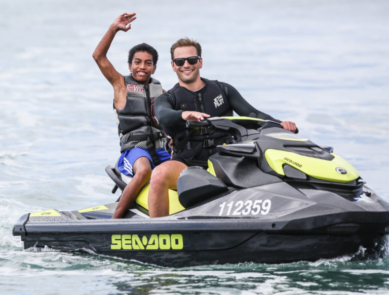 Children’s burns camp makes a flying start