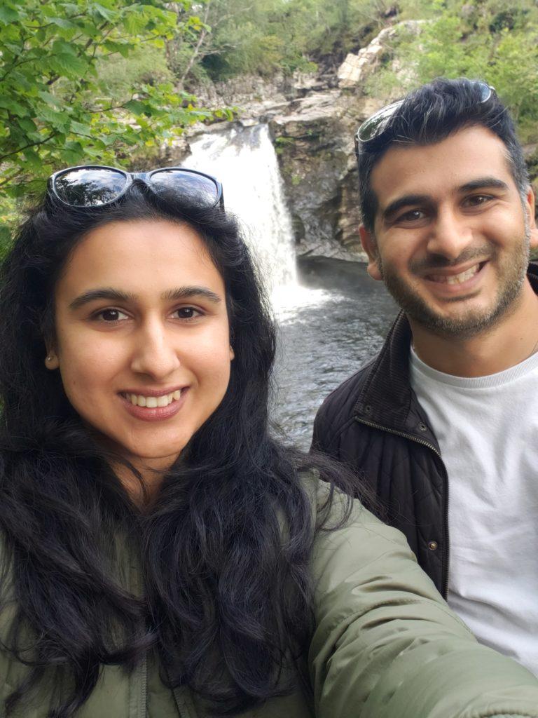 Virtual wedding across two countries