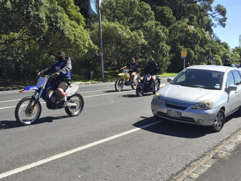 Dirt bike riders arrested