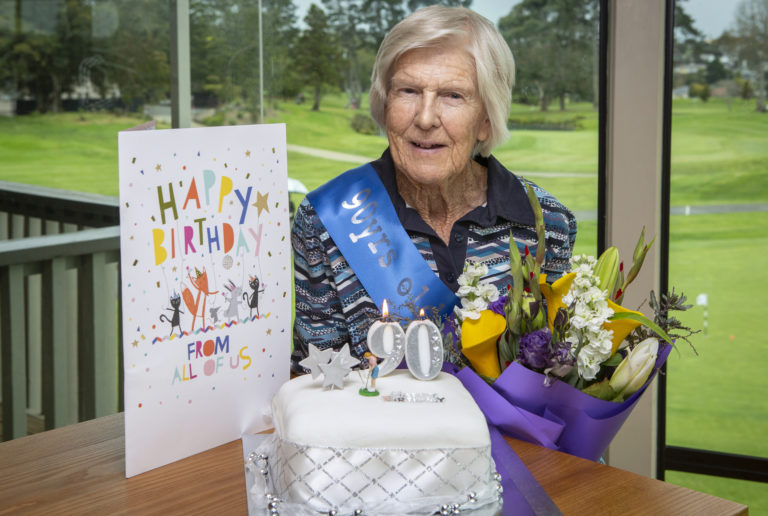 Barbara marks her 90th