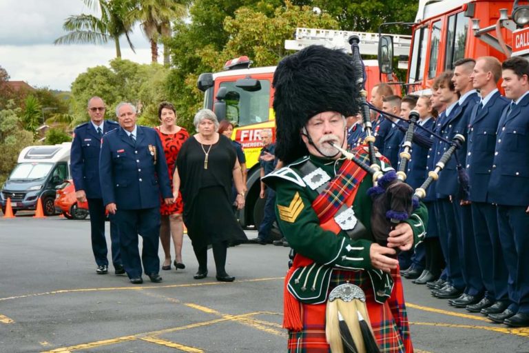 Fire service awards gold stars