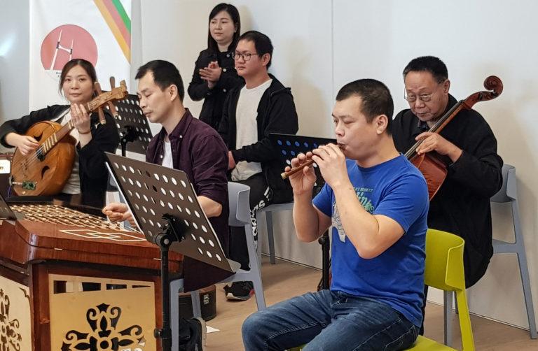 The sound of music at Botany Library