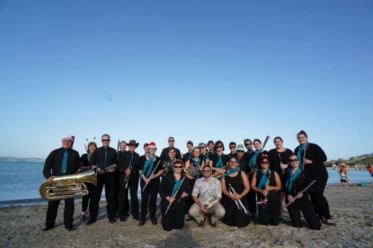 Concert band celebrate with gala performance