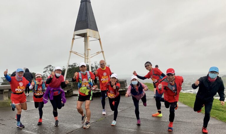 72-yr-old runs 80k to create awareness for End Polio