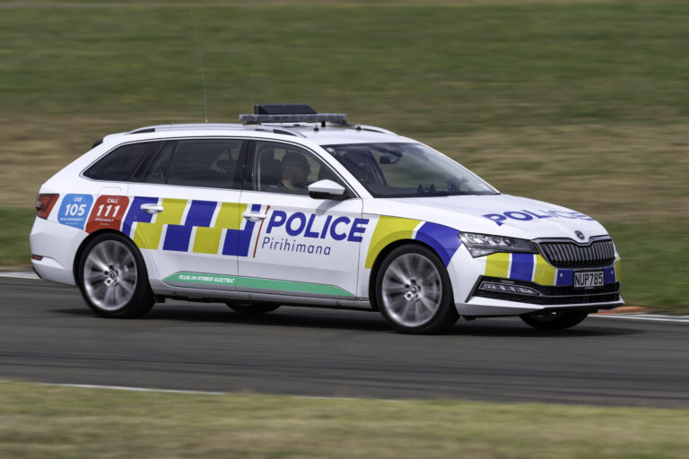 Police testing hybrid vehicles
