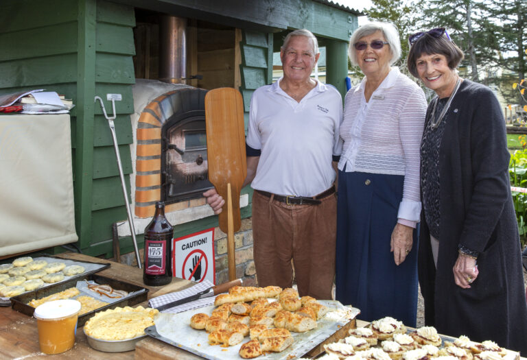 Village visitors in for baked treats