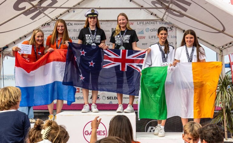 RS Games: Kiwis win RS Feva Worlds Open and Female Championship titles