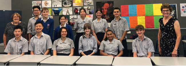 House captains polish speaking skills