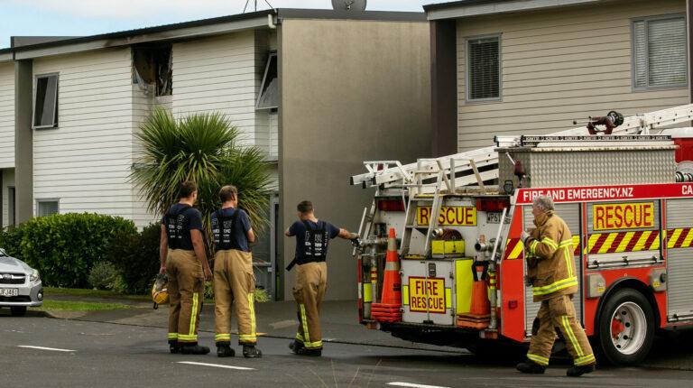 Fire causes extensive damage to apartment