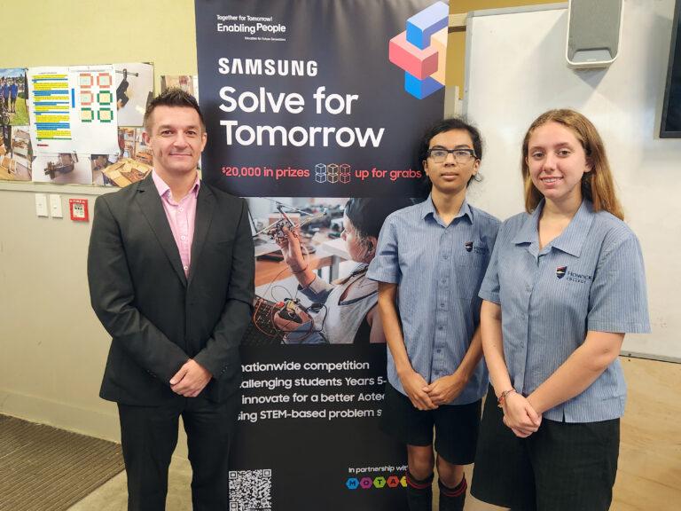 Samsung Solve for Tomorrow launches at Howick College 