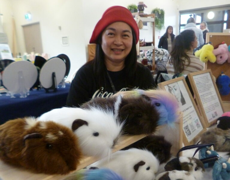 Guinea pigs galore at Classy Crafts Market