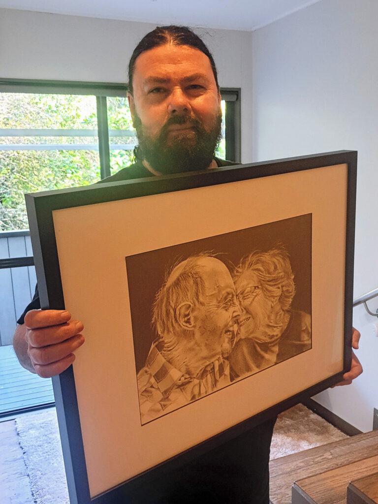Lovely pencil drawing takes top prize