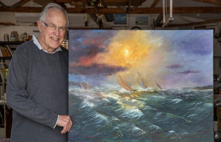 Art sale provides boost to future Kiwi sailing stars