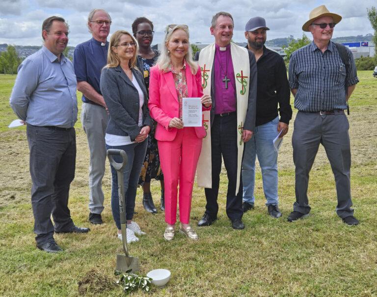 Bishop blesses St Paul’s build site